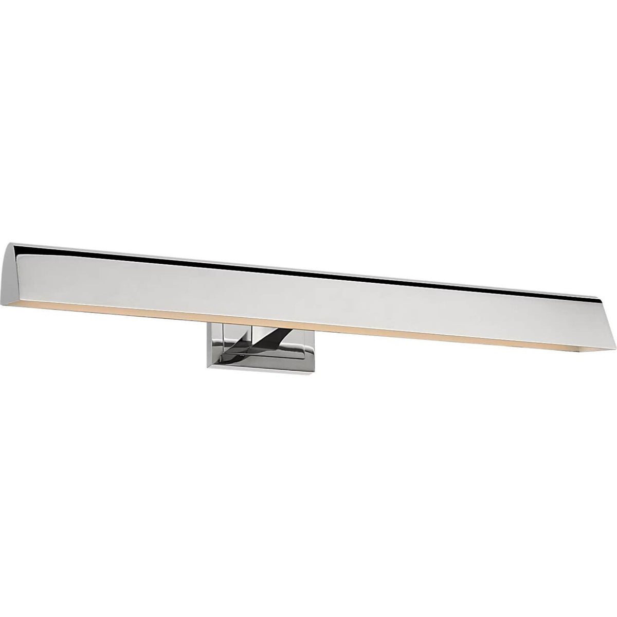 AERIN Edric 24" Picture Light in Polished Nickel W24" x H2.75" x E8.25"