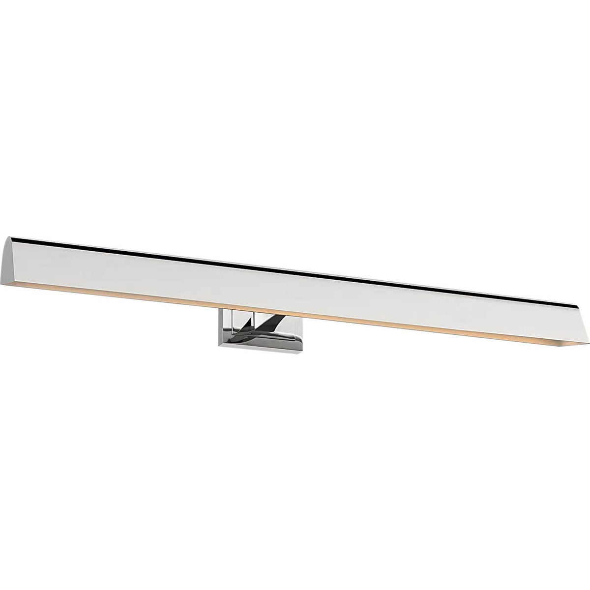 AERIN Edric 30" Picture Light in Polished Nickel W30" x H2.75" x E8.25"