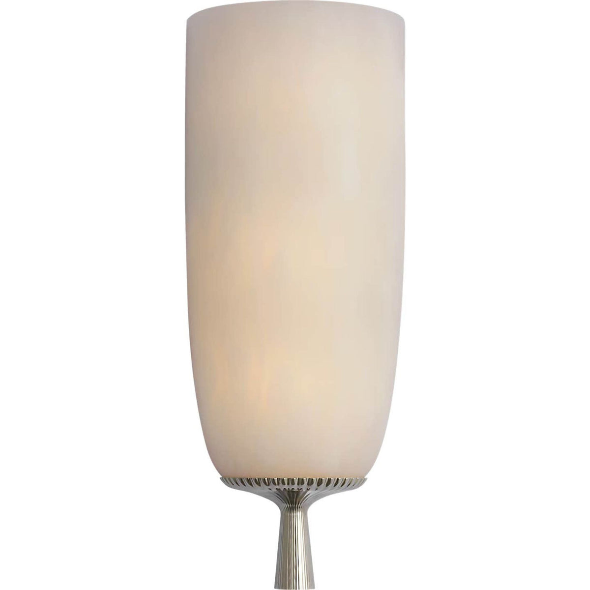 AERIN Pascal 21" Sconce in Polished Nickel with Alabaster W8" x H20.5" x E4"