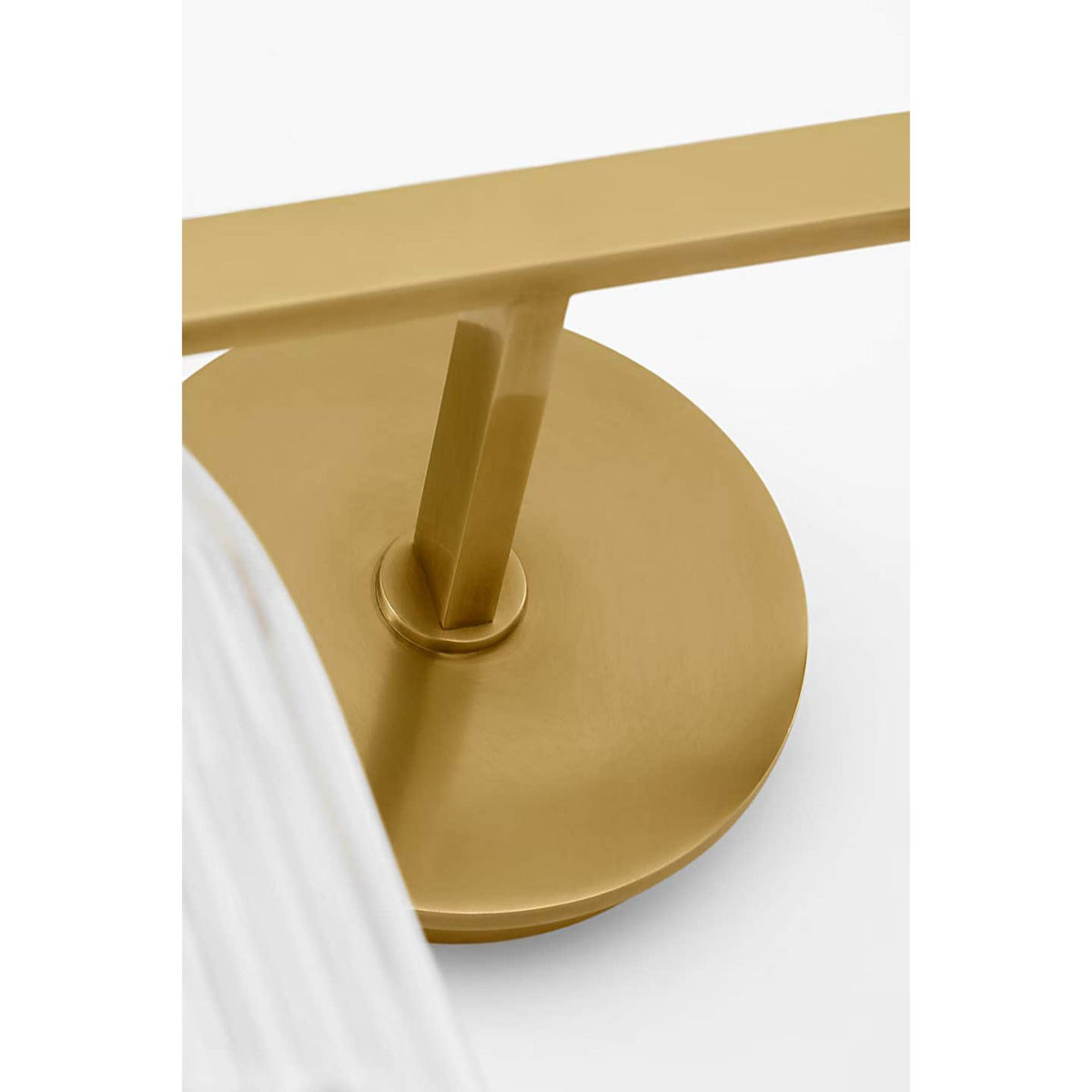 AERIN Asalea Double Sconce in Hand-Rubbed Antique Brass with Clear Glass W13" x H8.5" x E7"