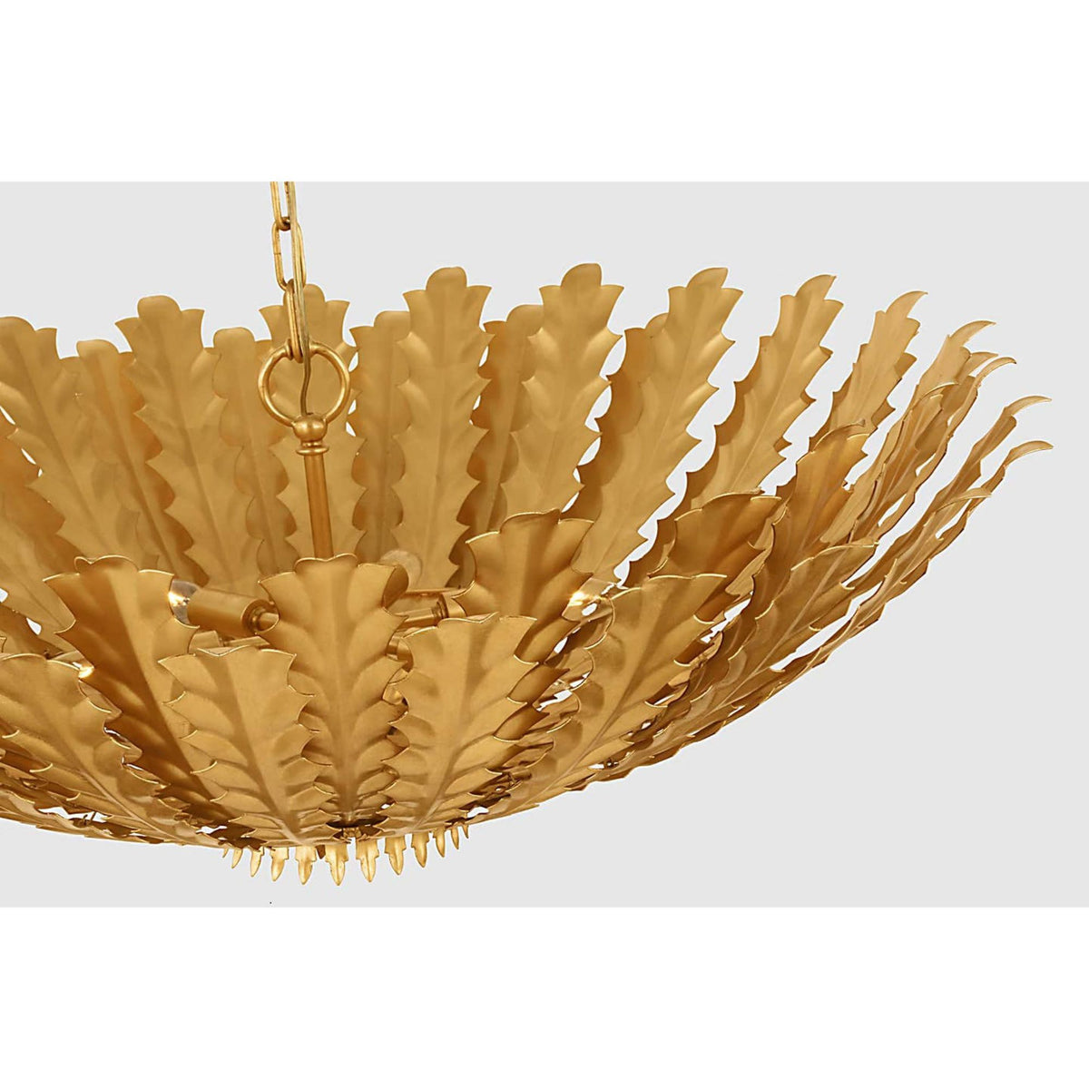 AERIN Hampton Large Chandelier in Gild W36" x H14"