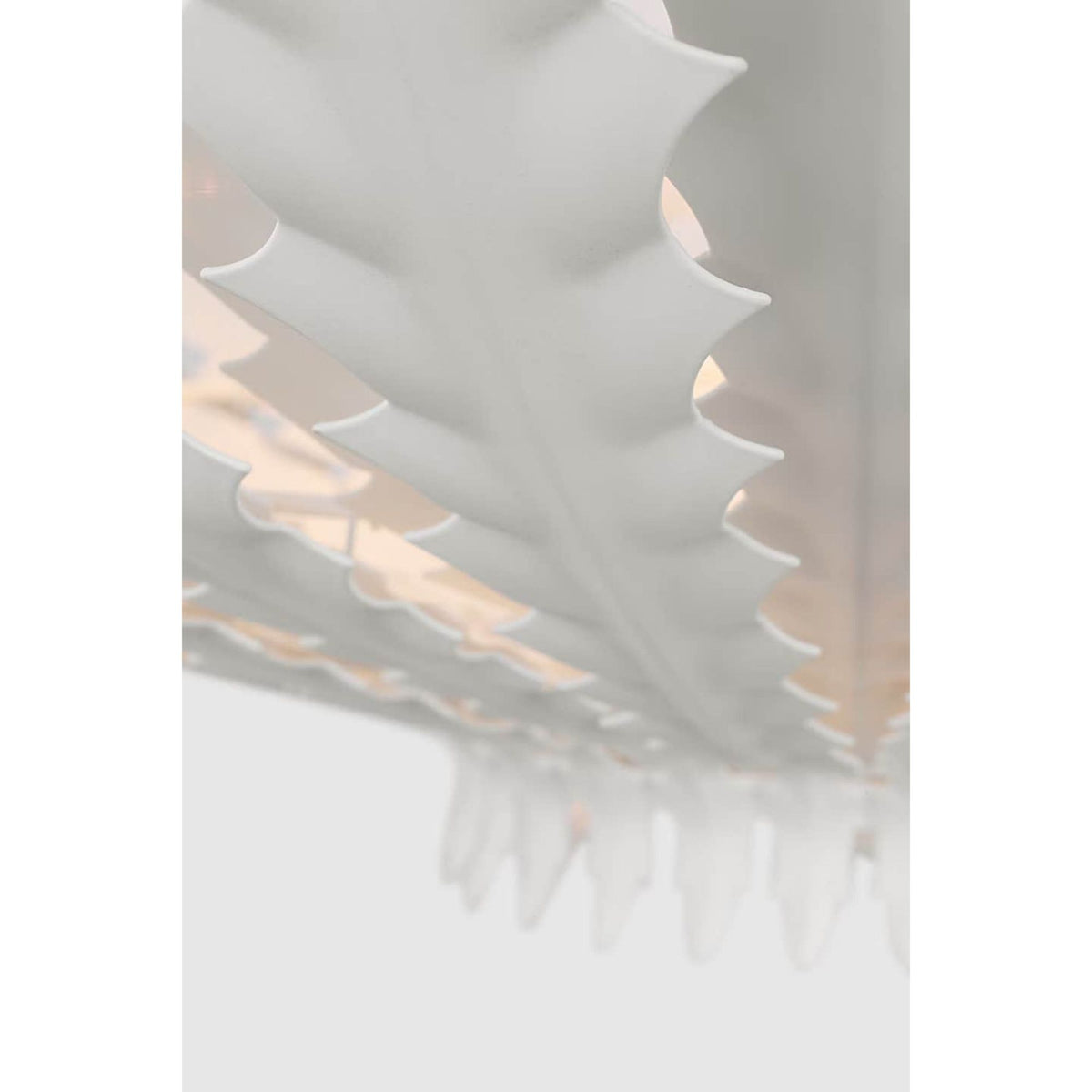 AERIN Hampton Extra Large Chandelier in Plaster White W40" x H15.75"