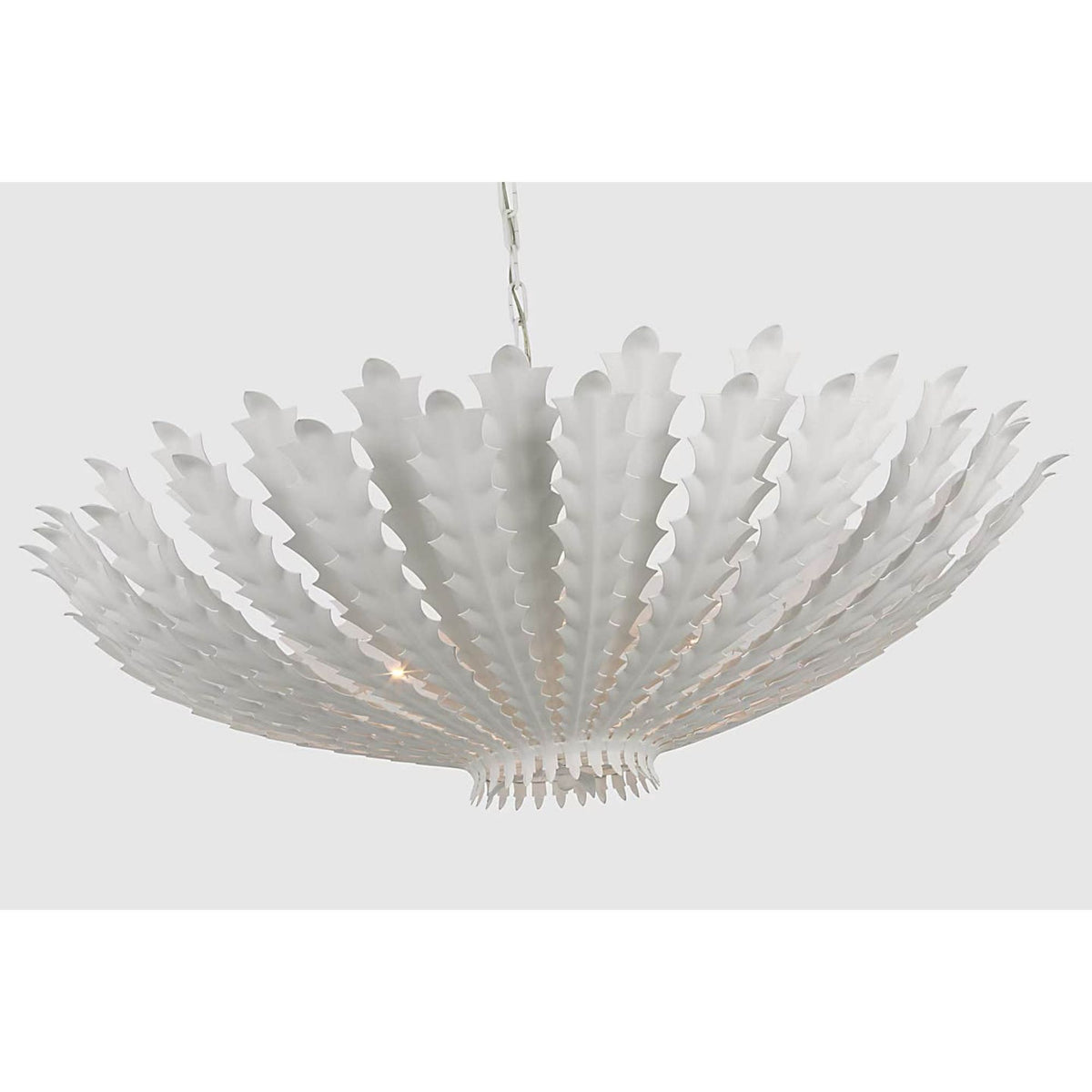 AERIN Hampton Extra Large Chandelier in Plaster White W40" x H15.75"