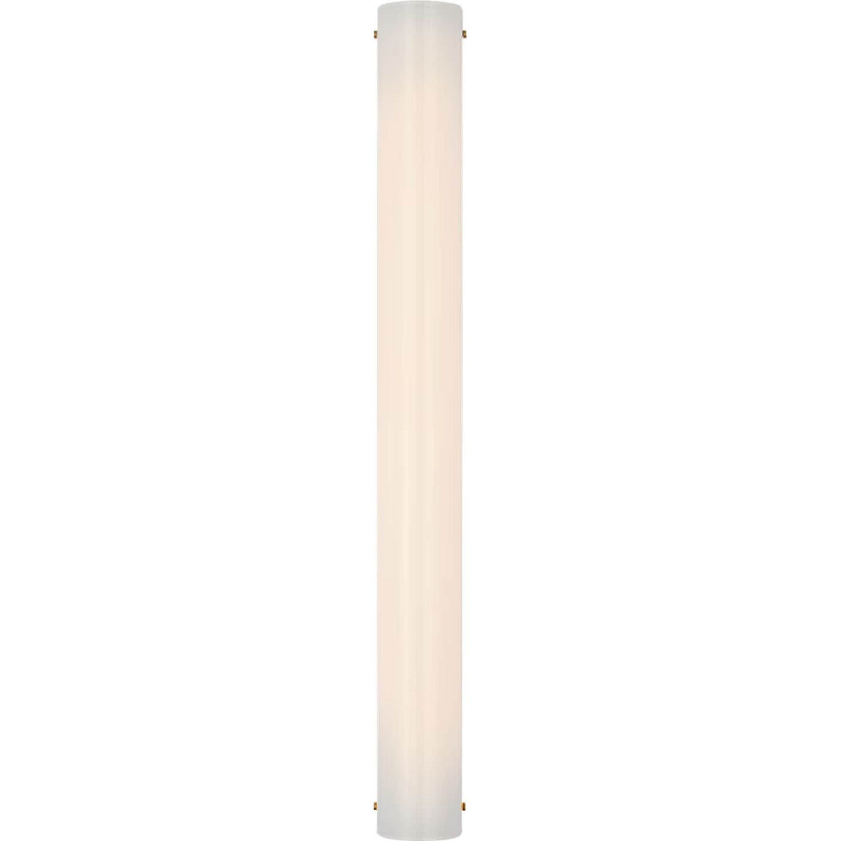 Barbara Barry Penhold 30" Bath Light in Soft Brass with White Glass W3.25" x H30" x E3.25"