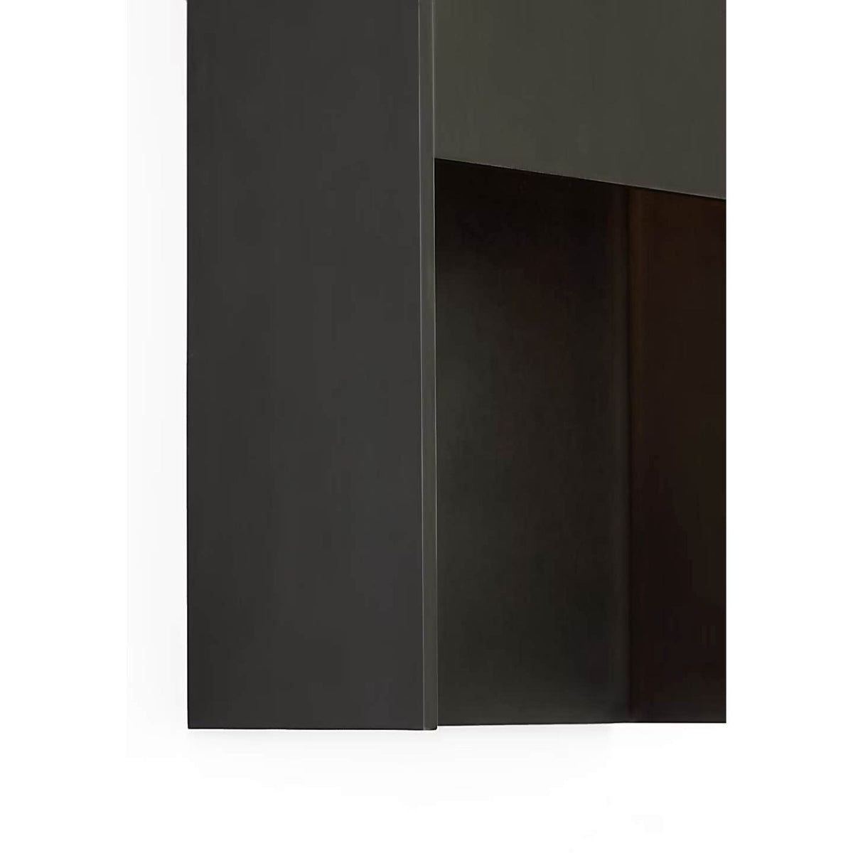 Barbara Barry Align 32" Shielded Wall Light in Blackened Stainless W7.75" x H32" x E4.75"
