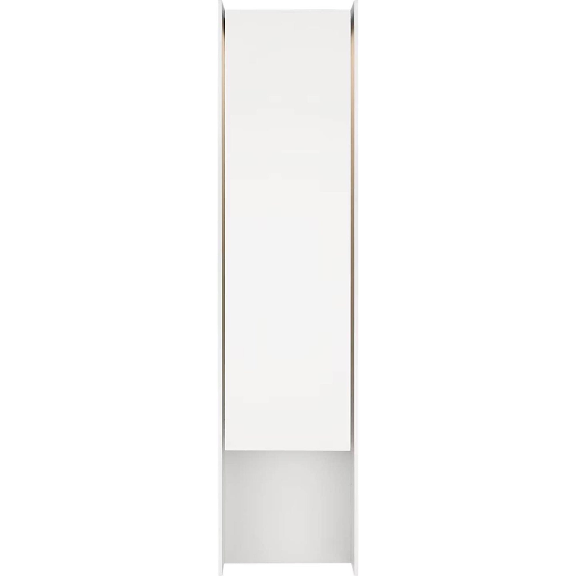 Barbara Barry Align 32" Shielded Wall Light in Plaster White W7.75" x H32" x E4.75"