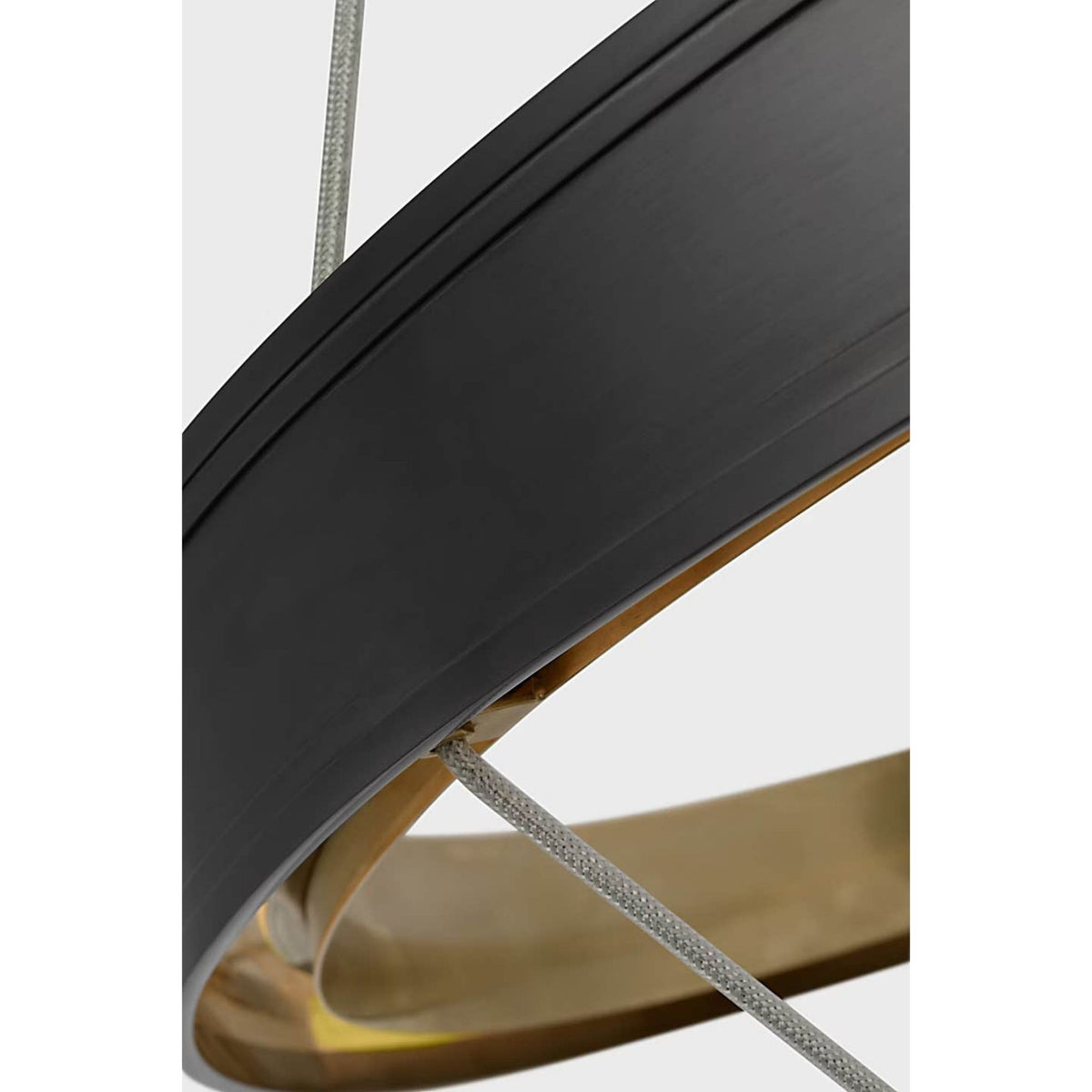 Chapman & Myers Connery 40" Two-Tier Ring Chandelier in Bronze W40.5"