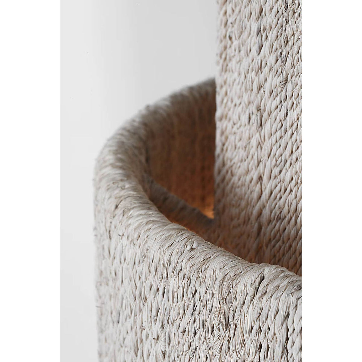 Chapman & Myers Dorado 12" Pendant in Antique-Burnished Brass and Washed Abaca W11.5" x H21"
