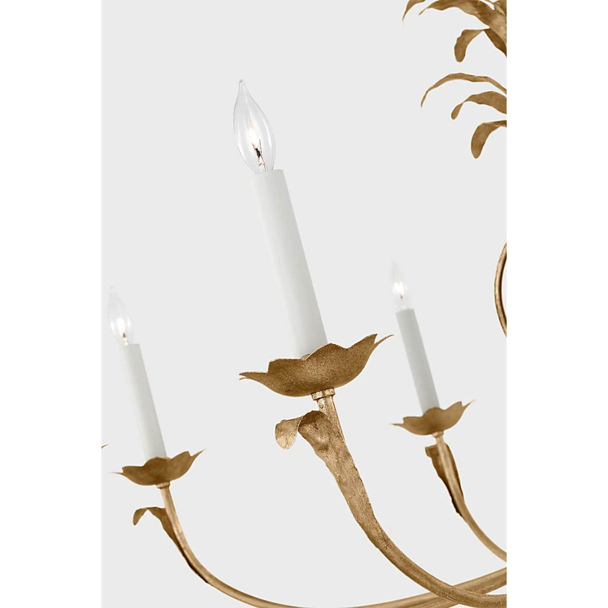 Chapman & Myers Gramercy Grande Wide Chandelier in Gilded Iron W50.25" x H30"