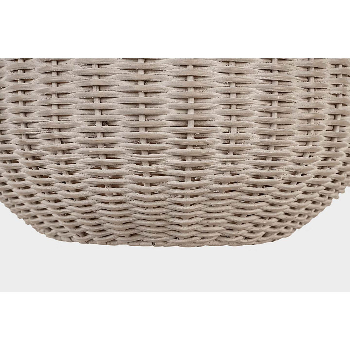 Chapman & Myers Kokomo 12" Pendant in Antique-Burnished Brass with Ash Wicker Shade W11.5" x H18.25"