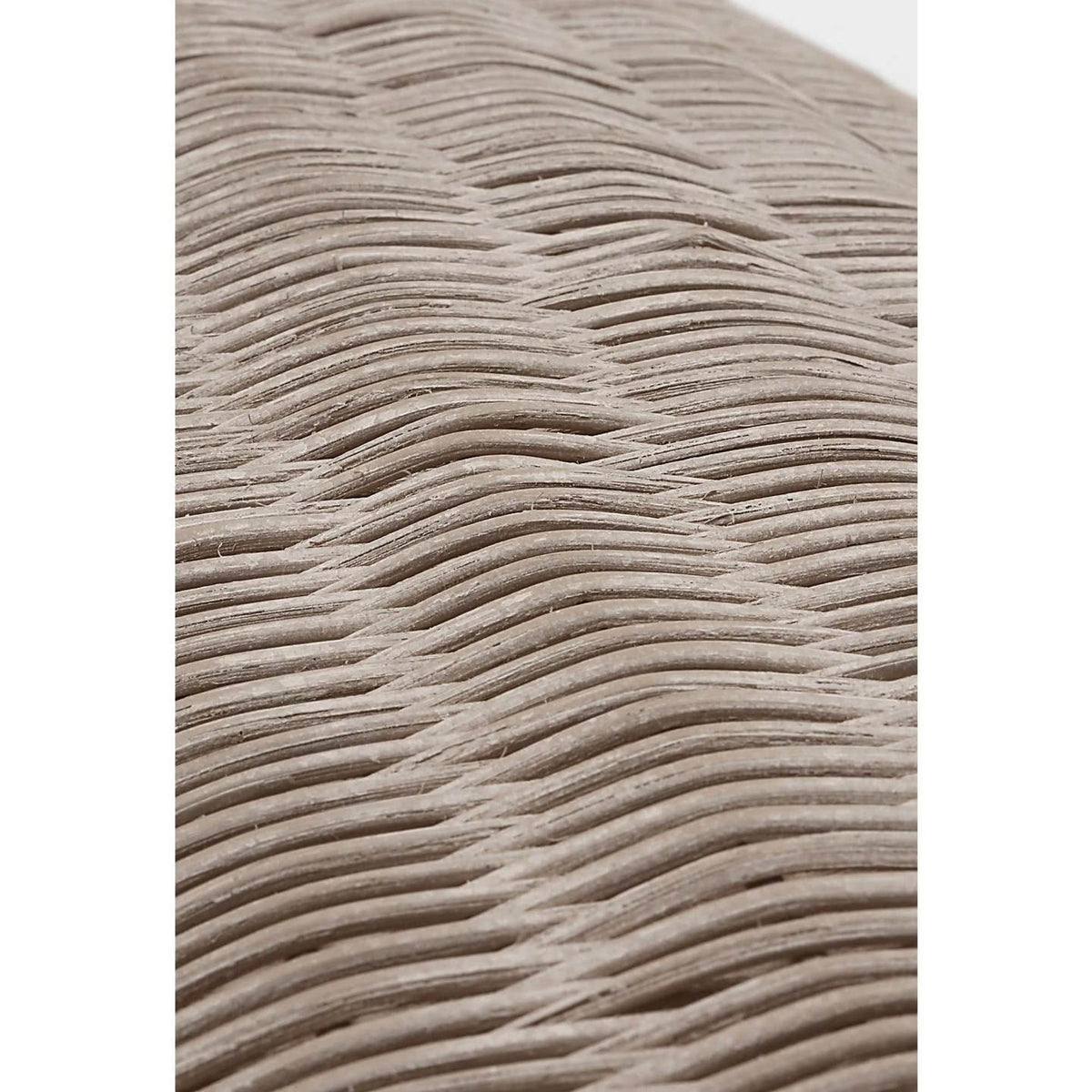 Chapman & Myers Kokomo 20" Elongated Pendant in Bronze with Ash Wicker Shade W20" x H44.25"