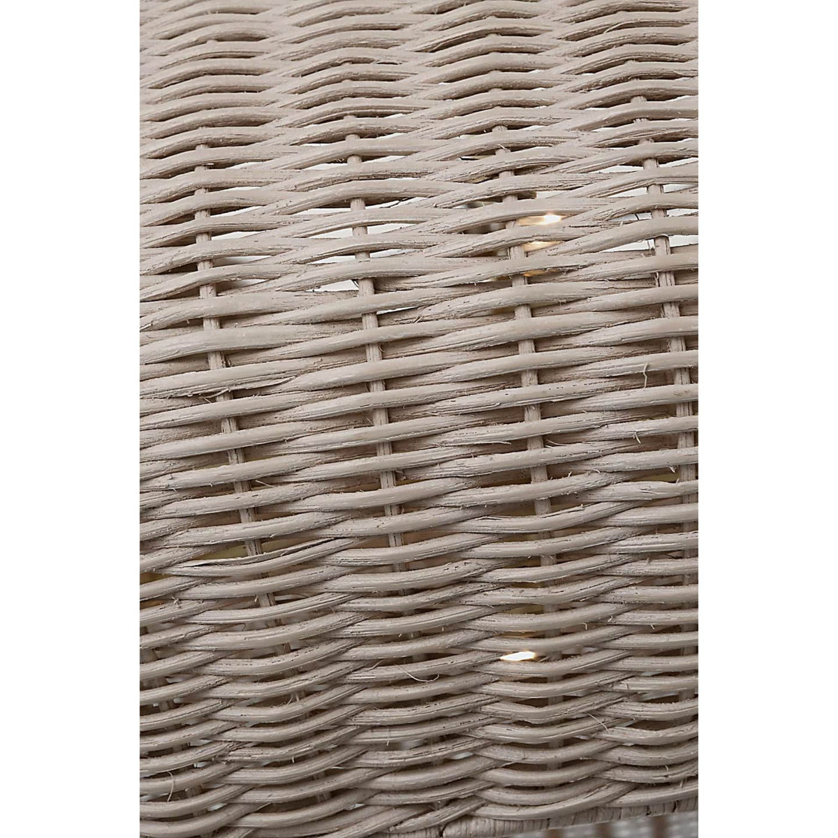 Chapman & Myers Kokomo 44" Wide Pendant in Antique-Burnished Brass with Ash Wicker Shade W44" x H16.75"