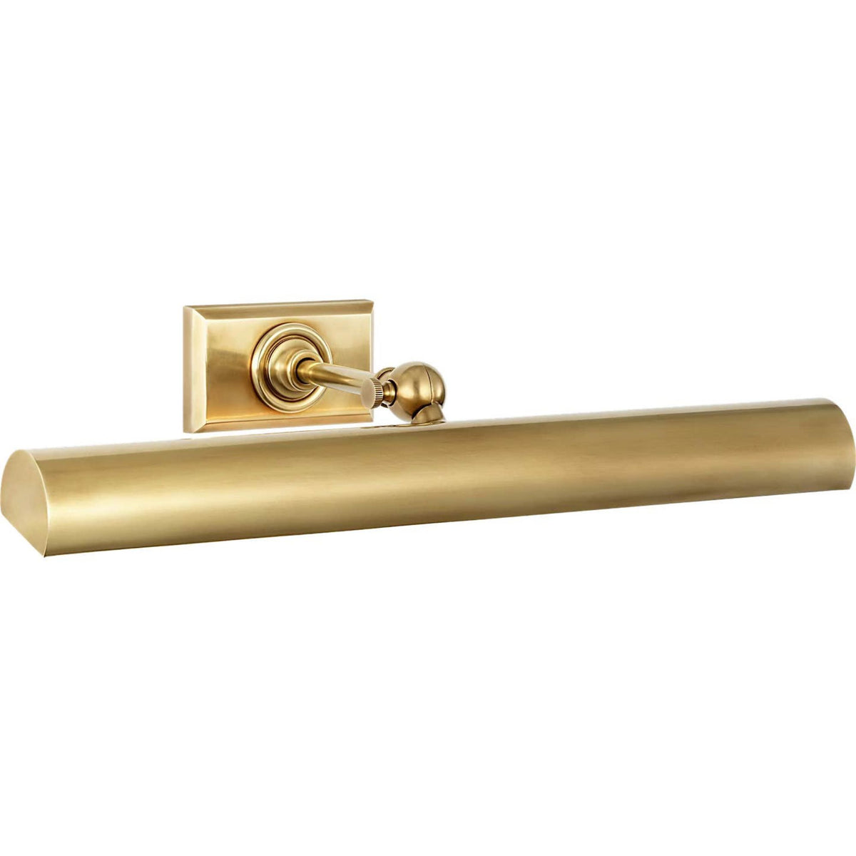Chapman & Myers Cabinet Maker 18" Cordless Picture Light in Antique-Burnished Brass W18" x H4.5" x E8"