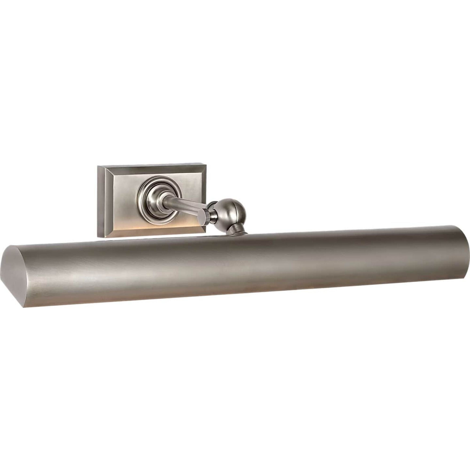 Chapman & Myers Cabinet Maker 18" Cordless Picture Light in Antique Nickel W18" x H4.5" x E8"