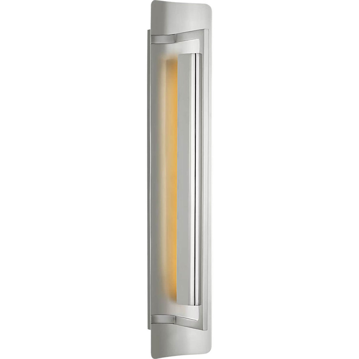 Ian K. Fowler Tristan 20" Reflector Sconce in Polished Nickel W4" x H20" x E3.5"