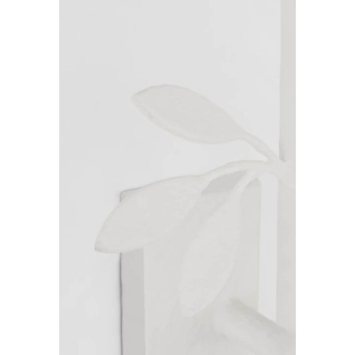 Julie Neill Clementine 22" Tail Sconce in Plaster White with Linen Shade W7.25" x H23.5" x E6.25"