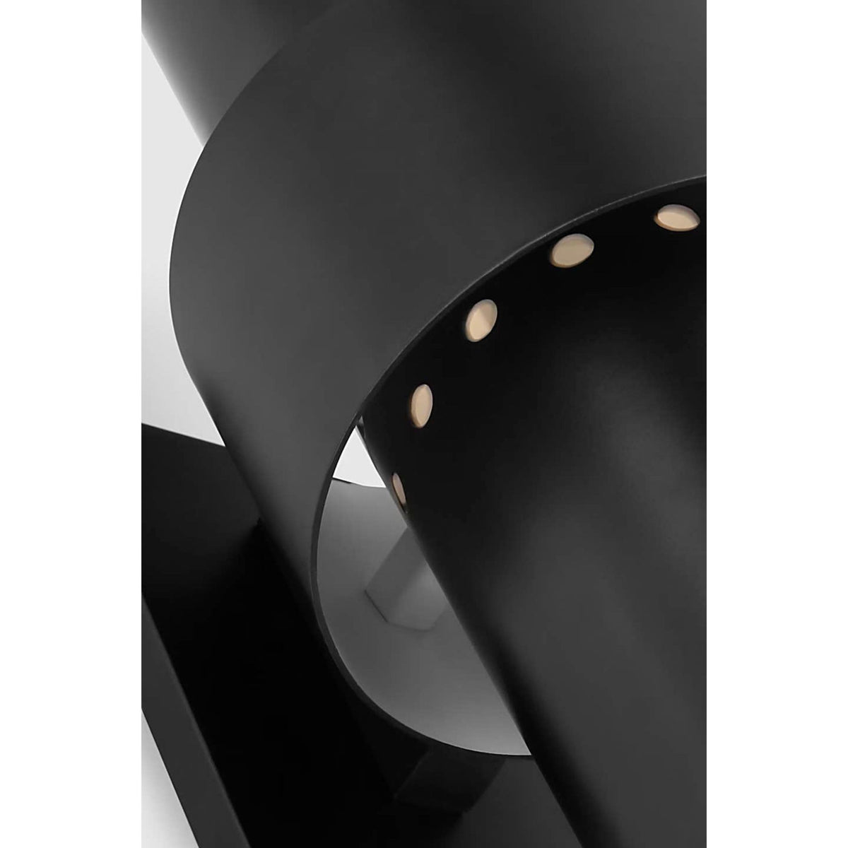 Julie Neill Chalmette Medium Layered Sconce in Aged Iron W6" x H14" x E7"