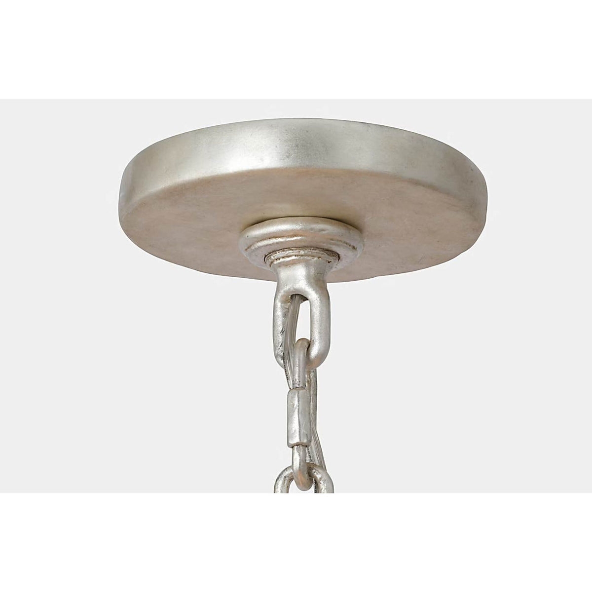 Julie Neill Acadia 30" Medium Chandelier in Burnished Silver Leaf W30" x H34"