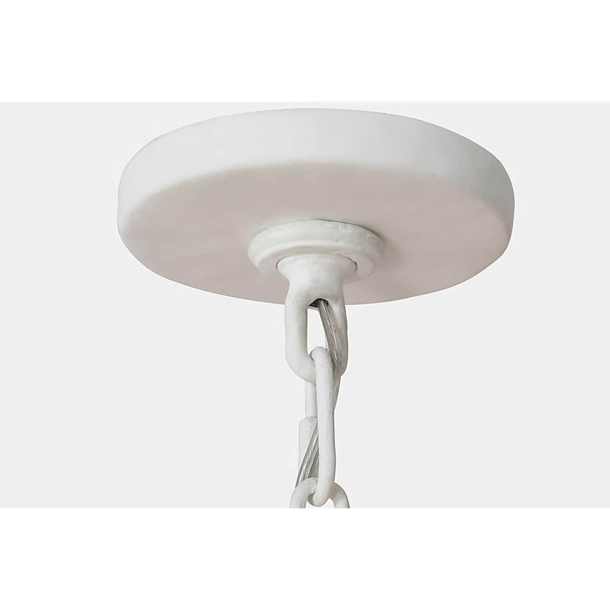 Julie Neill Acadia 30" Medium Chandelier in Plaster White W30" x H34"