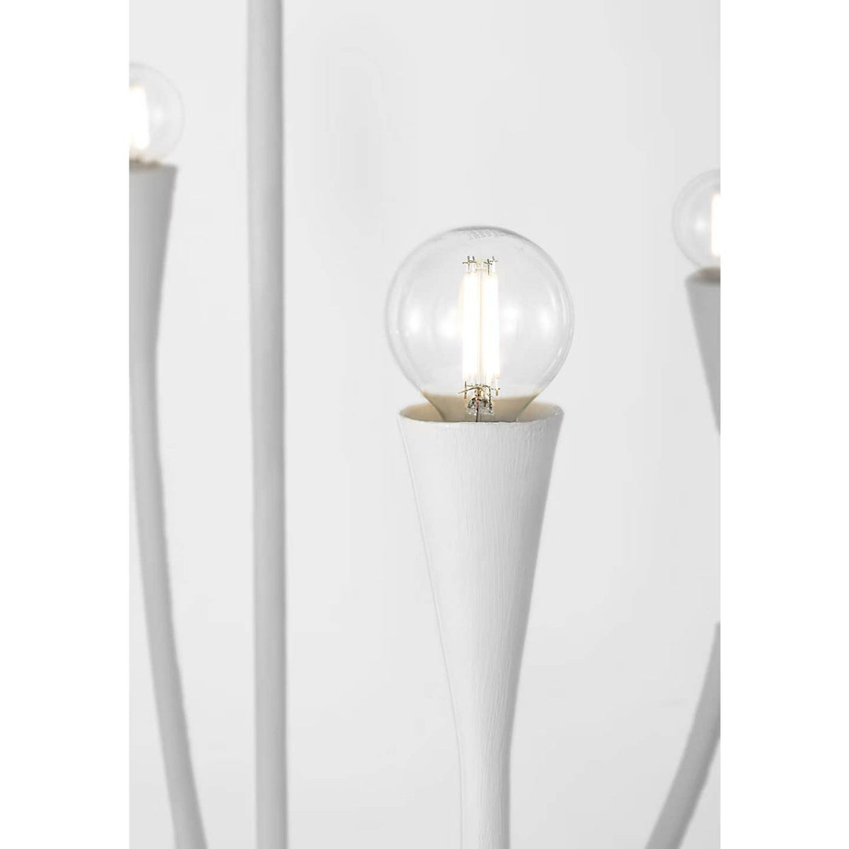 Julie Neill Marini 33" Chandelier in Plaster White W32.75" x H28.5"