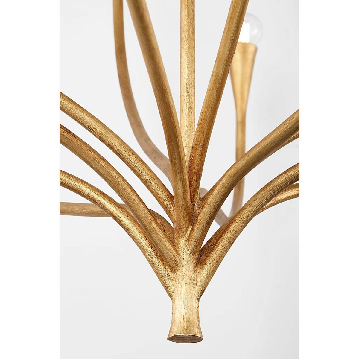 Julie Neill Marini 43" Chandelier in Antique Gold Leaf W43.25" x H29.75"