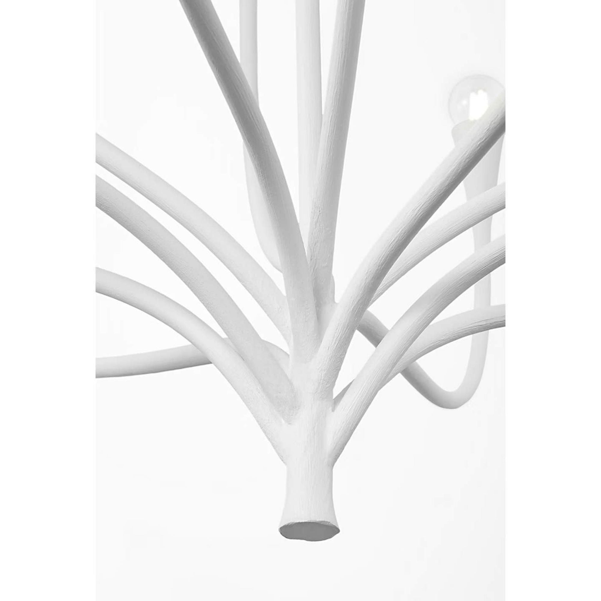 Julie Neill Marini 43" Chandelier in Plaster White W43.25" x H29.75"