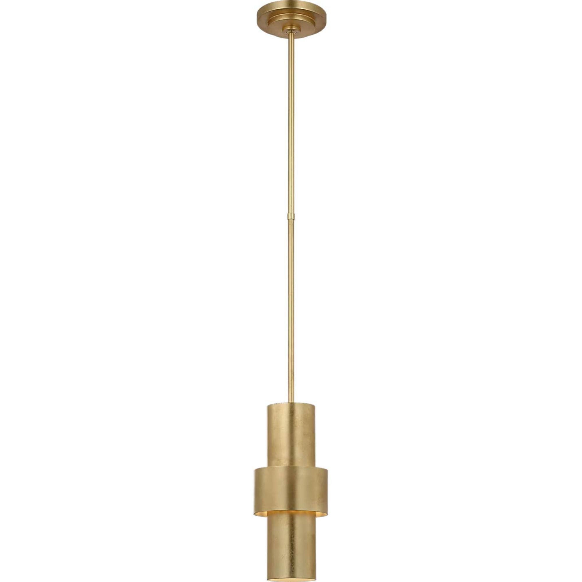 Julie Neill Chalmette 6" Layered Pendant in Gild W6"