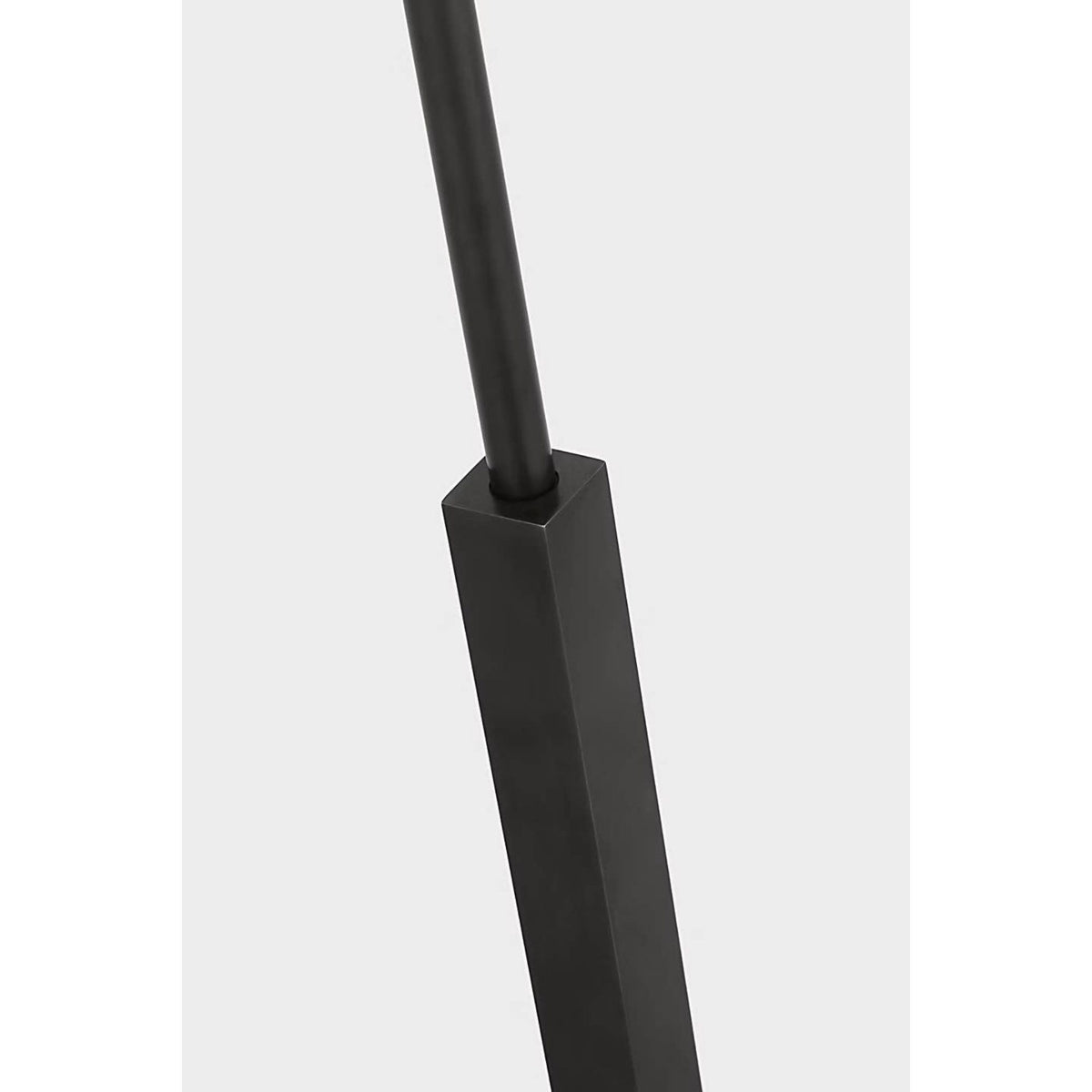 J. Randall Powers Hackney Cordless Floor Lamp in Bronze with Linen Shade W14" x H52.25"