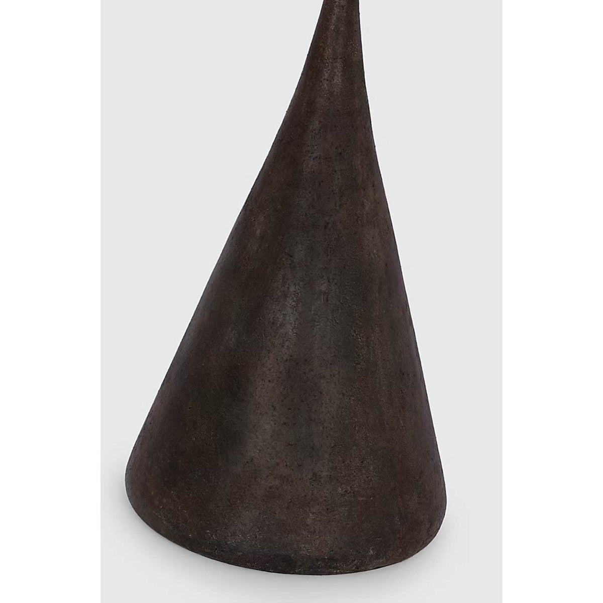Kelly Wearstler Zealous 62" Floor Lamp in Garden Bronze with Linen Shade W26" x H61.5"