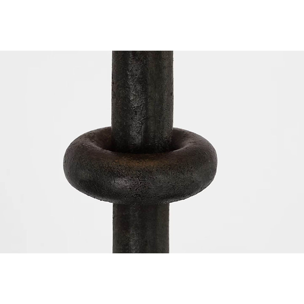 Kelly Wearstler Zealous 62" Floor Lamp in Garden Bronze with Linen Shade W26" x H61.5"