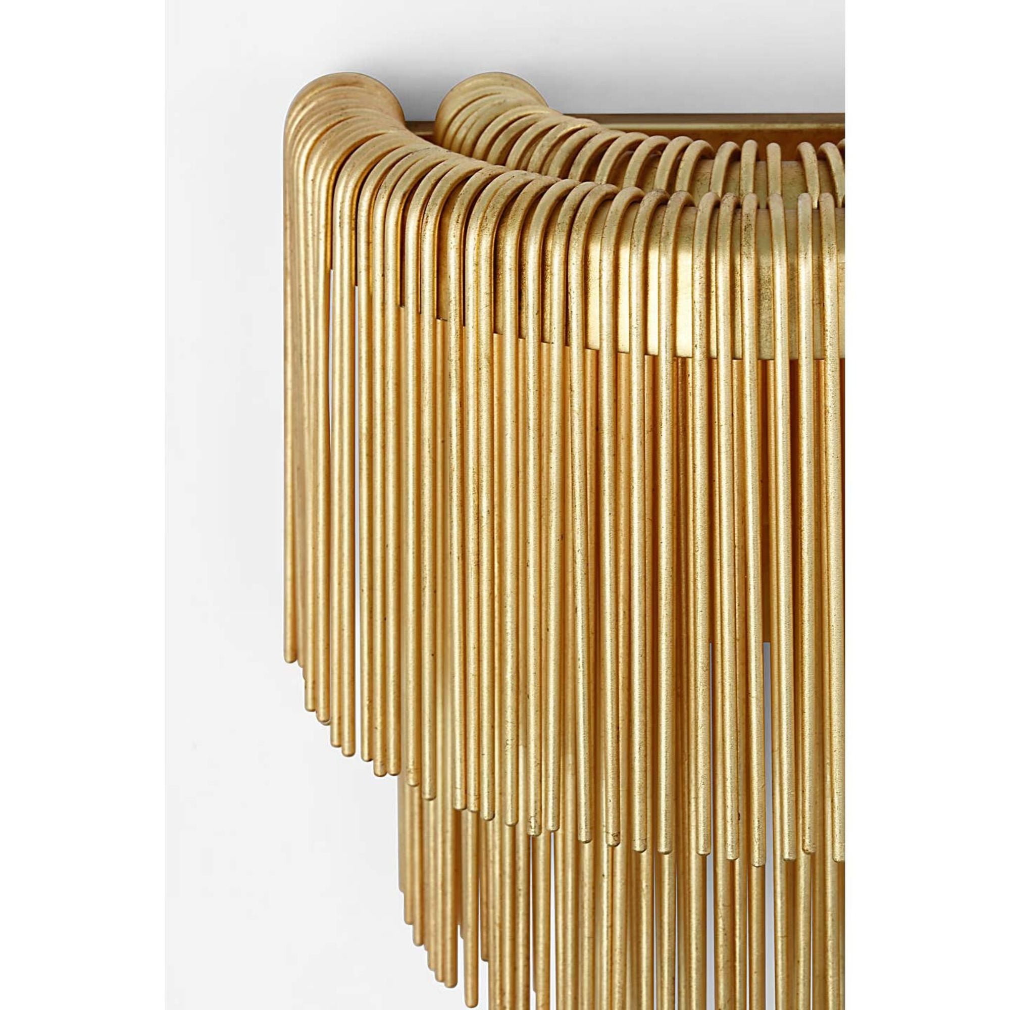 Kelly Wearstler Differo 8" Layered Sconce in Gild W8.25" x H10" x E4.75"