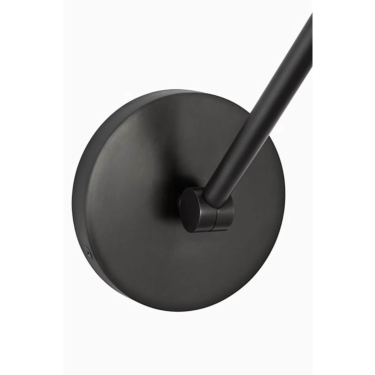 Kelly Wearstler Precision 5" Double Library Light in Bronze with White Glass W4.5" x H10.25" - 13.5" x E15" - 22.5"