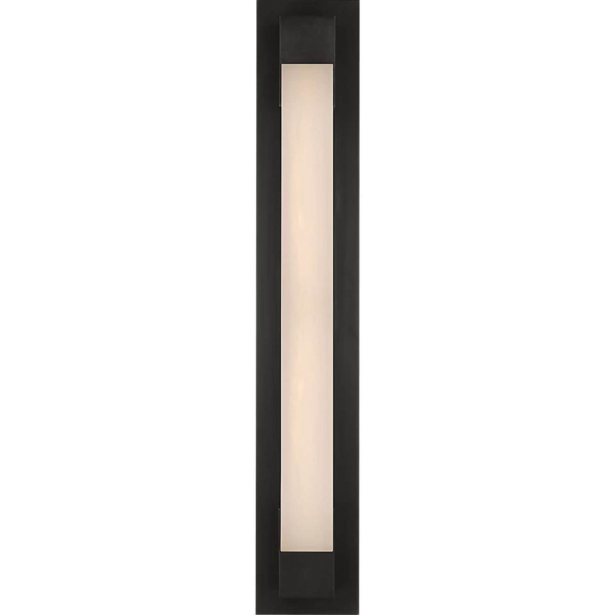 Kelly Wearstler Covet 26" Bracketed Bath Light in Bronze with Alabaster W4.5" x H26.25" x E2.75"