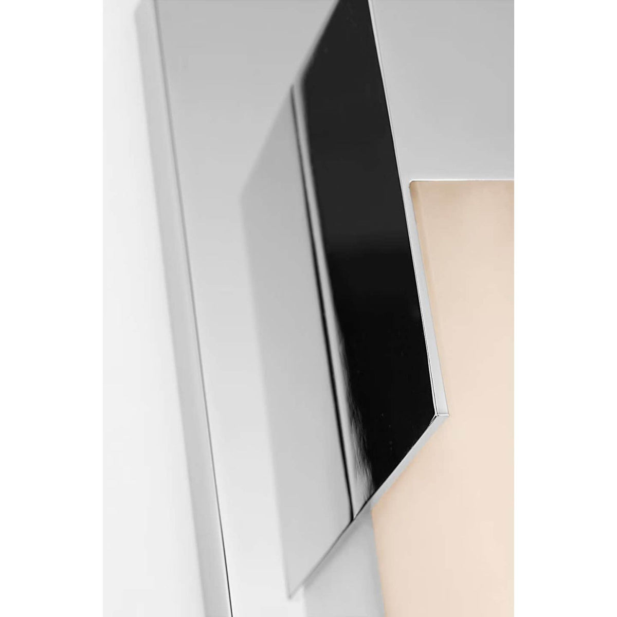Kelly Wearstler Covet 26" Bracketed Bath Light in Polished Nickel with Alabaster W4.5" x H26.25" x E2.75"