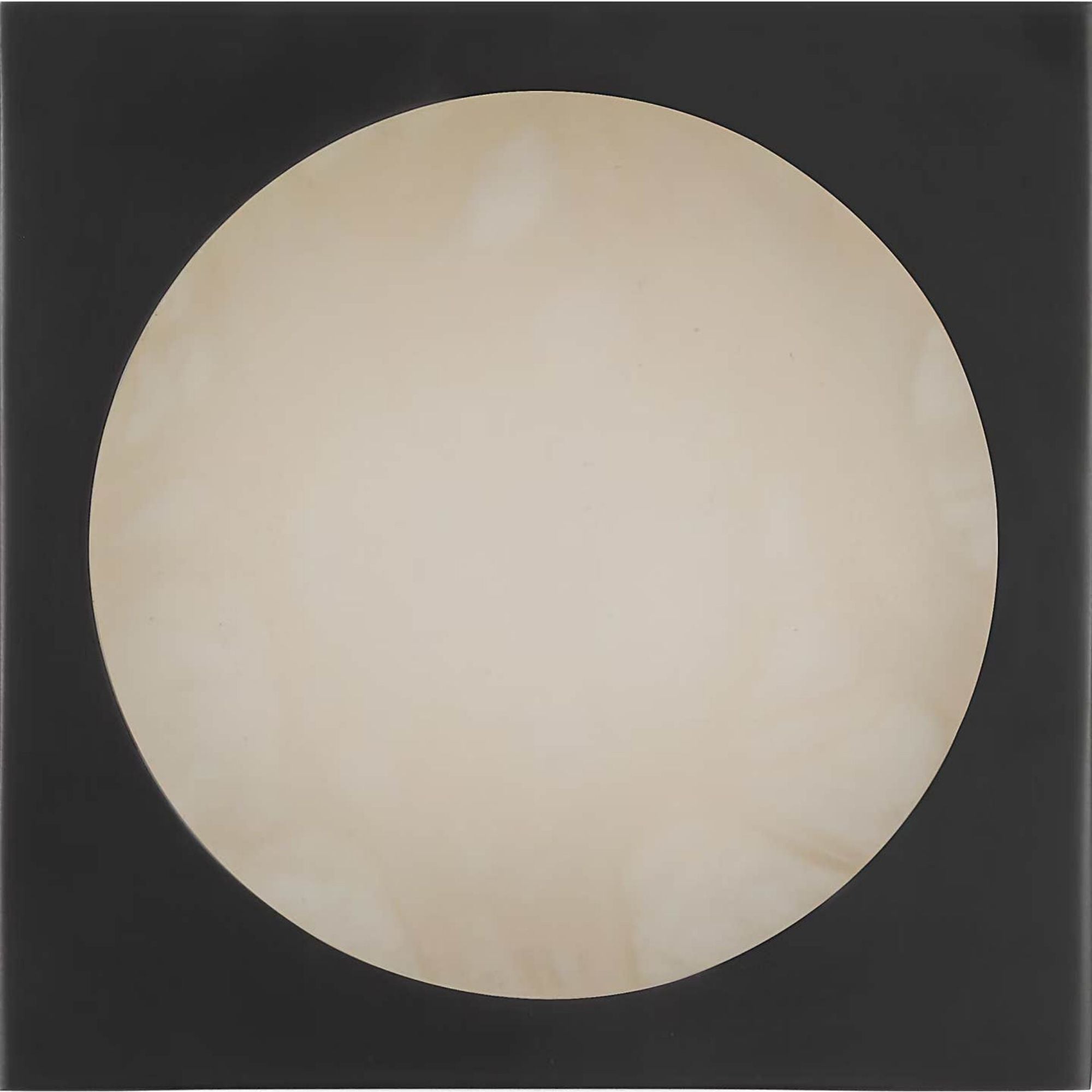 Kelly Wearstler Dichotomy 5" Sconce in Bronze with Alabaster W4.5" x H4.5" x E0.75"