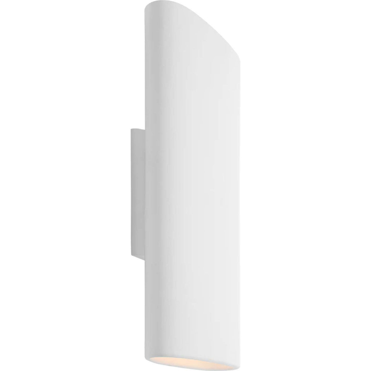 Kelly Wearstler Lotura 12" Pocket Sconce in Museum White W8" x H12" x E2.5"