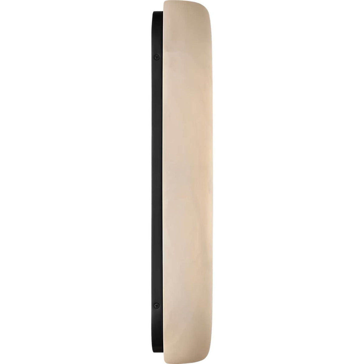 Kelly Wearstler Formosa 20" Linear Sconce in Alabaster and Bronze W4.75" x H19.75" x E3.25"