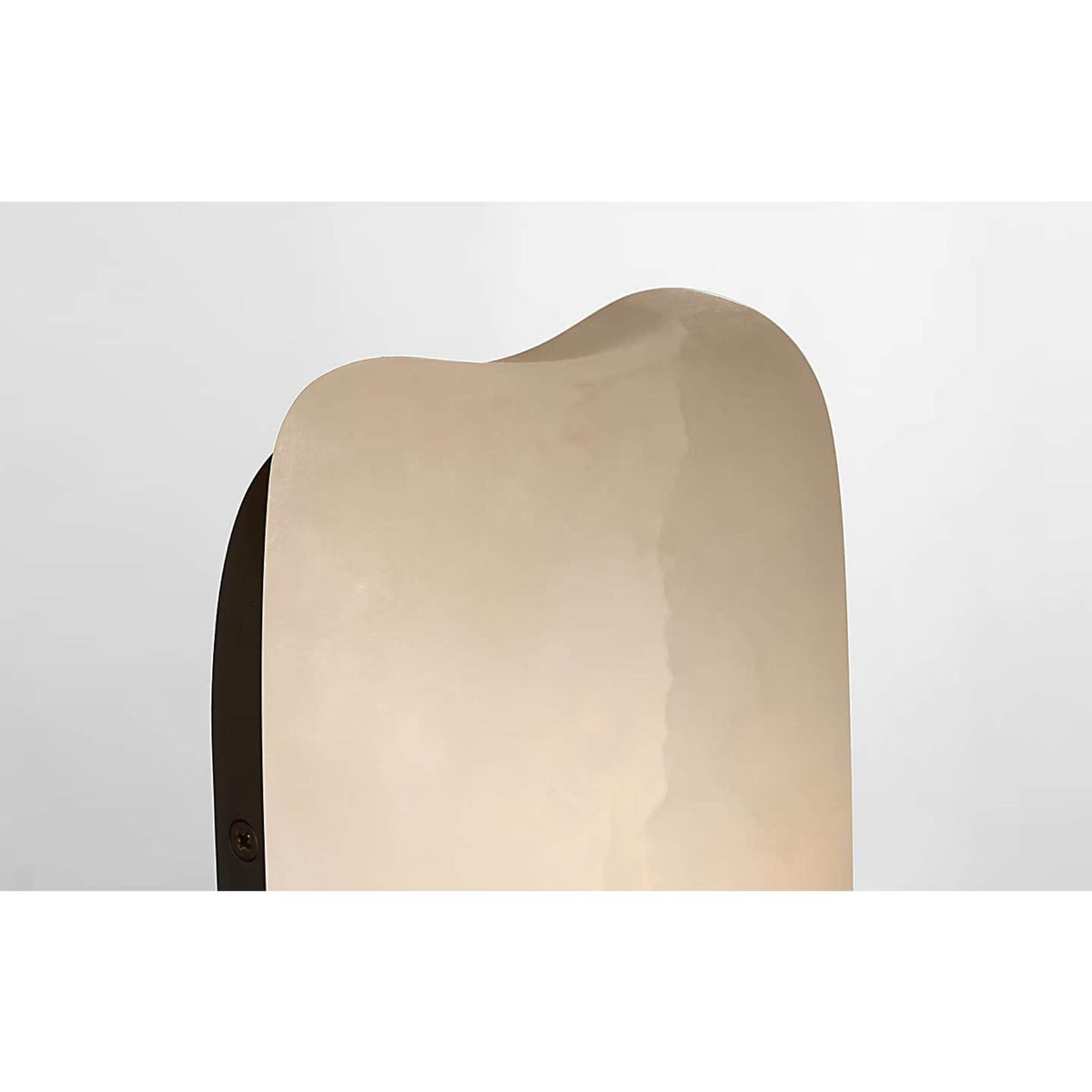 Kelly Wearstler Formosa 26" Linear Sconce in Alabaster and Bronze W4.75" x H25.75" x E3.25"