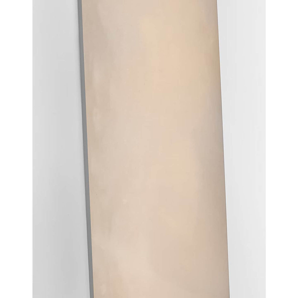 Kelly Wearstler Formosa 26" Linear Sconce in Alabaster and Polished Nickel W4.75" x H25.75" x E3.25"