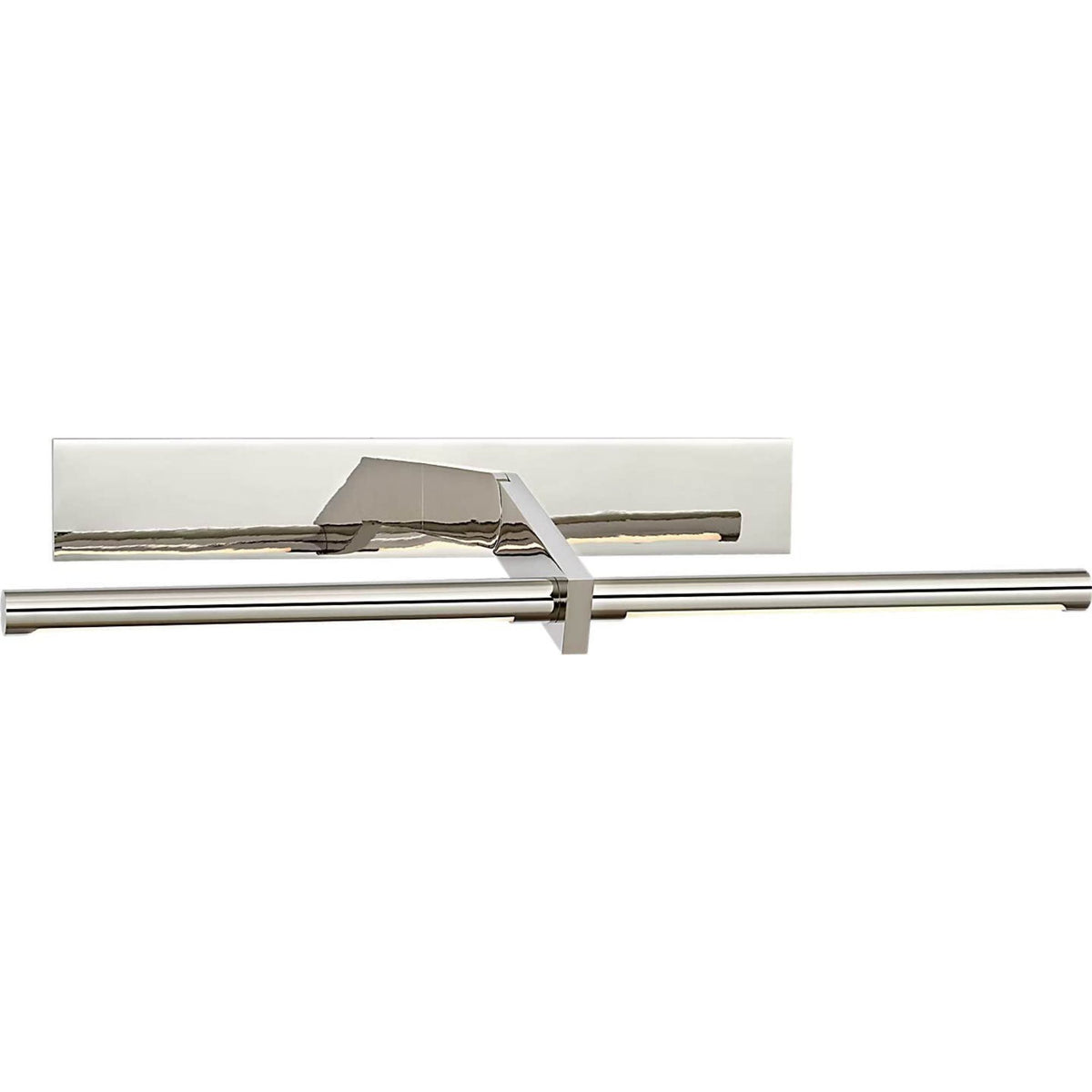 Kelly Wearstler Axis 25" Pivoting Library Light in Polished Nickel W24.5" x H3" - 6.25" x E12.25" - 13.25"