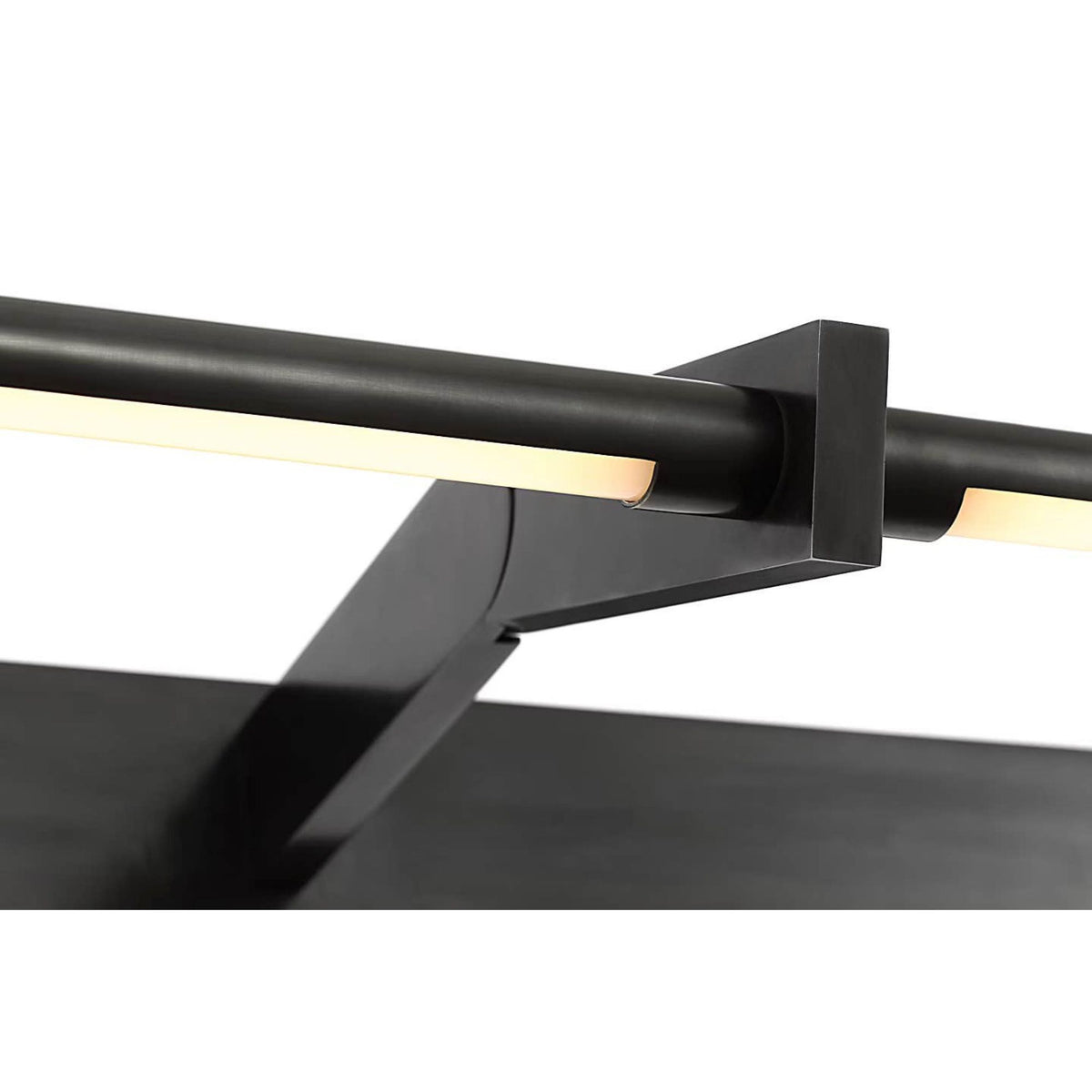 Kelly Wearstler Axis 32" Pivoting Library Light in Bronze W31.5" x H3" - 6.25" x E12.25" - 13.25"