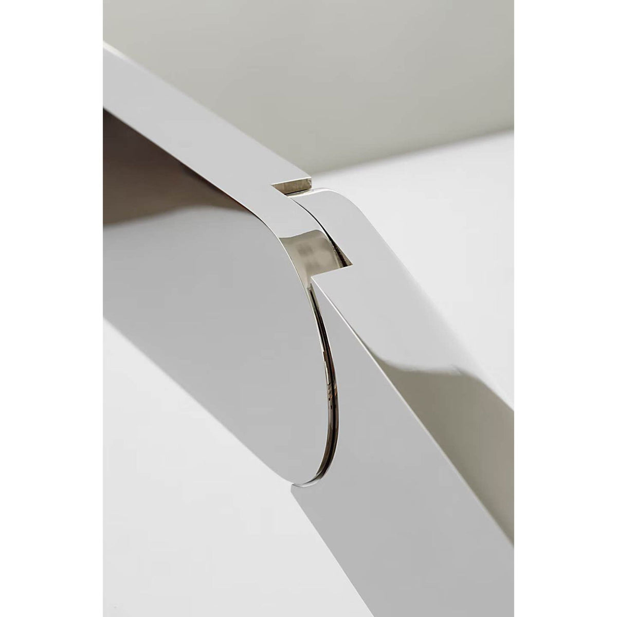 Kelly Wearstler Axis 32" Pivoting Library Light in Polished Nickel W31.5" x H3" - 6.25" x E12.25" - 13.25"