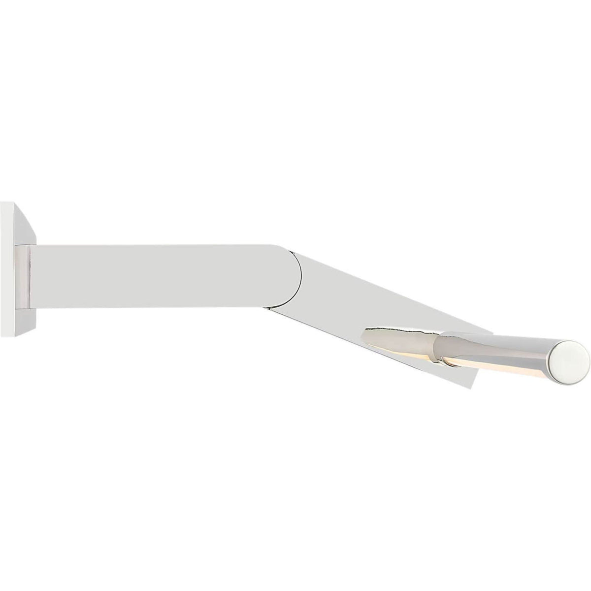 Kelly Wearstler Axis 32" Pivoting Library Light in Polished Nickel W31.5" x H3" - 6.25" x E12.25" - 13.25"