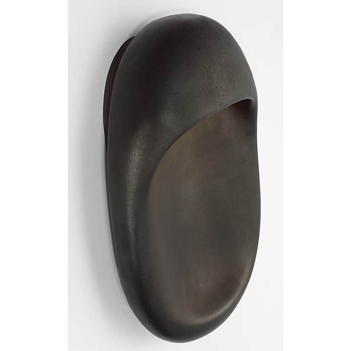 Kelly Wearstler Esculpa 14" Rounded Wall Light in Museum Bronze W12" x H14" x E4"