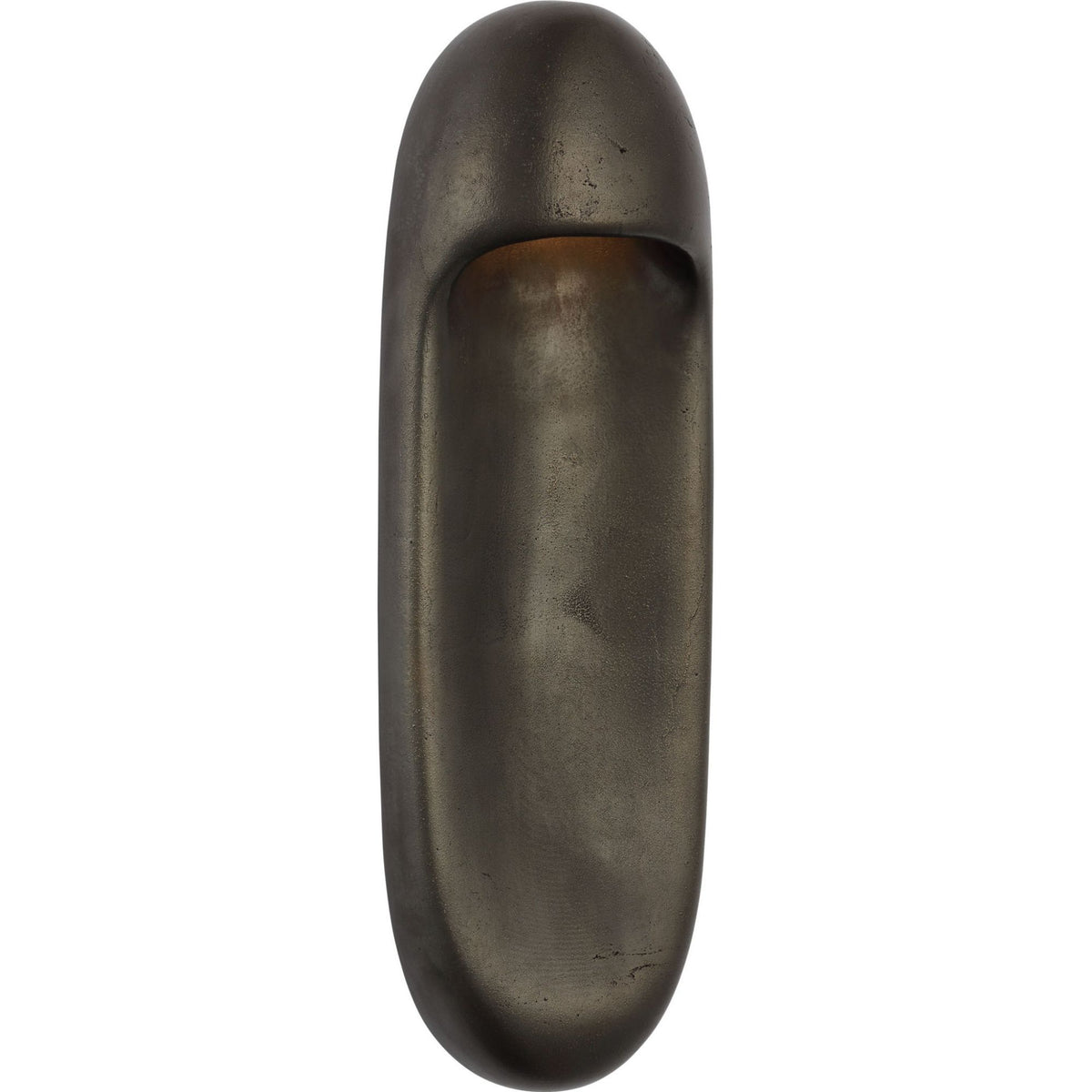 Kelly Wearstler Esculpa 18" Elongated Wall Light in Museum Bronze W6" x H18" x E4"