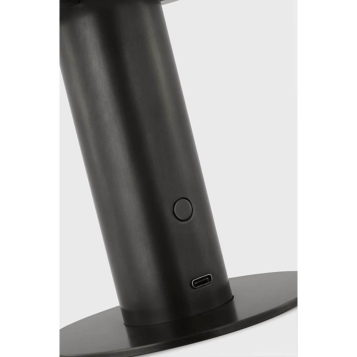 Kelly Wearstler Melange 8" Rechargeable Accent Lamp in Bronze with Alabaster Shade W6" x H8"