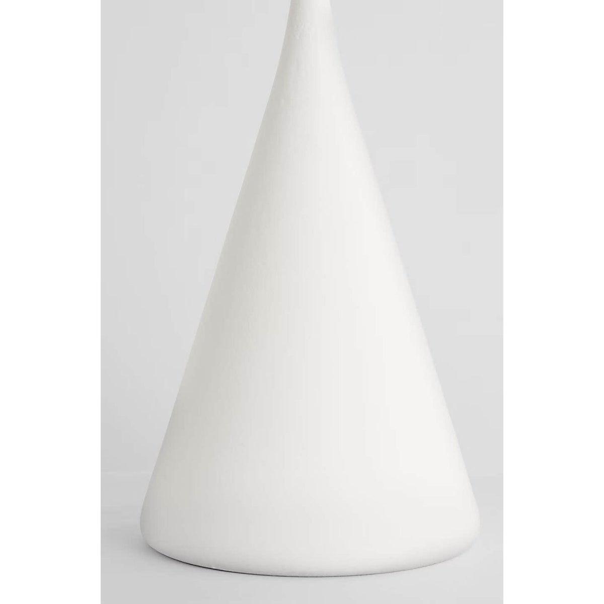 Kelly Wearstler Zealous 30" Table Lamp in Museum White with Linen Shade W23" x H30"