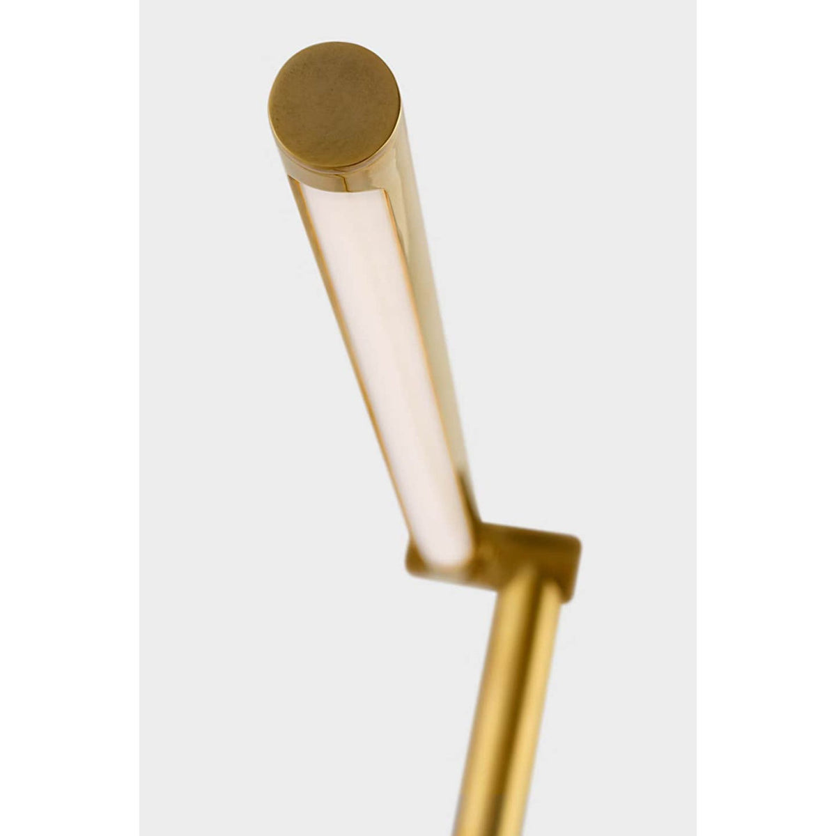 Kelly Wearstler Cona Desk Lamp in Antique-Burnished Brass W8" x H18.5" - 33.75" x E8" - 16.25"