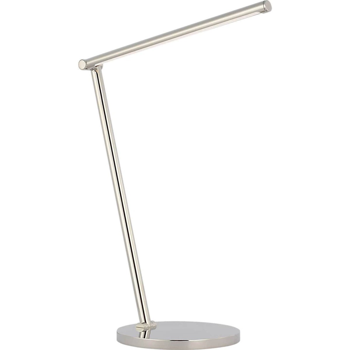 Kelly Wearstler Cona Desk Lamp in Polished Nickel W8" x H18.5" - 33.75" x E8" - 16.25"