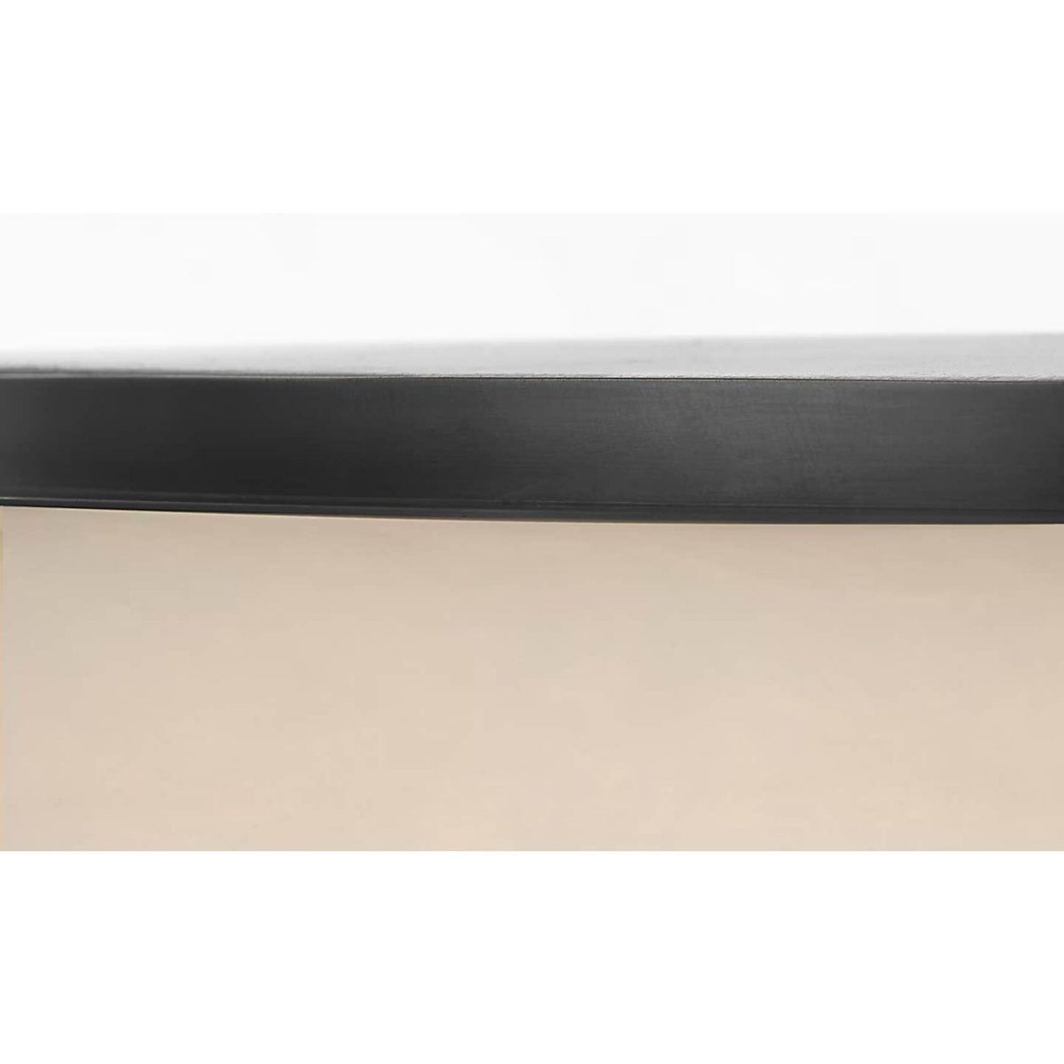 Kelly Wearstler Formosa 22" Flush Mount in Alabaster and Bronze W22" x H4.25"